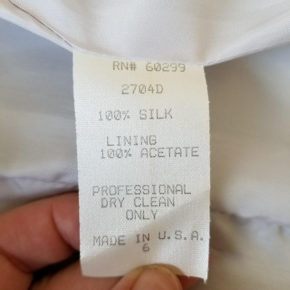 Noviello Bloom Suits Silver Shantung Silk Suit - Picture 13 of 14